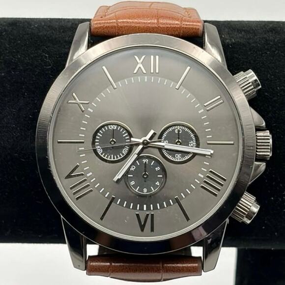 Black & Brown Men’s Watch - Picture 1 of 5